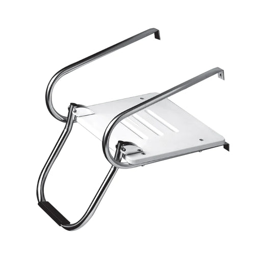 White Poly Swim Platform Kit I/O W/Ladder