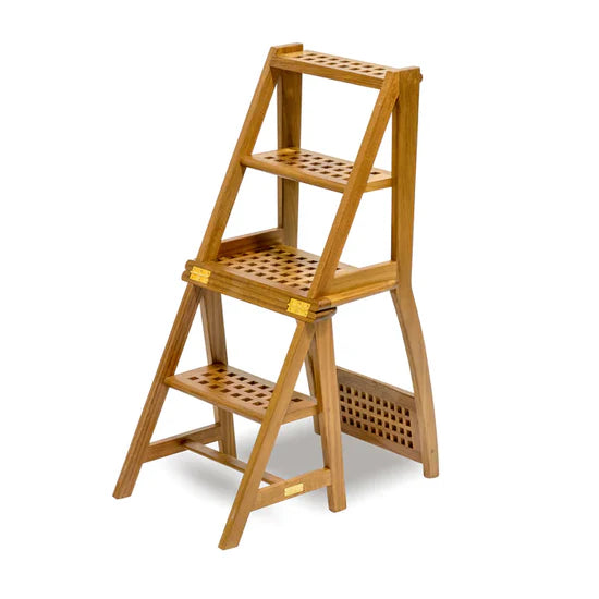 Teak Chair/Ladder Steps