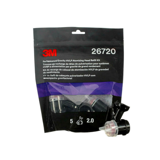 3M™ Performance Gravity HVLP Atomizing Head Refill Kit