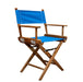 Director's Chair with Blue seat covers