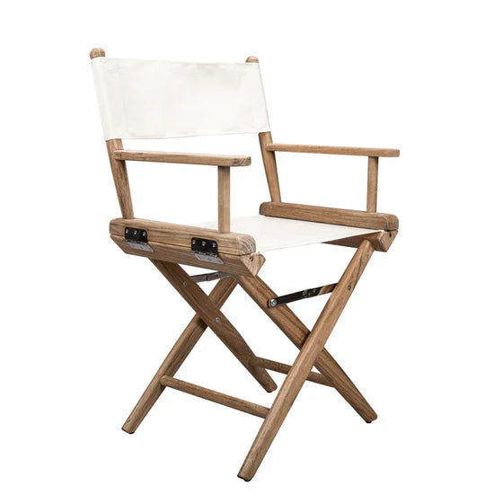 Director's Chair UNOILED w/ Natural Seat Covers 60040U and 60040N