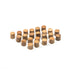 1/4" Teak Plug, bag of 500