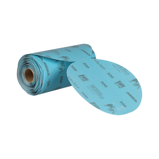 Mirka Galaxy 6" PSA Linkroll Sanding Discs with Liner, 100/Roll