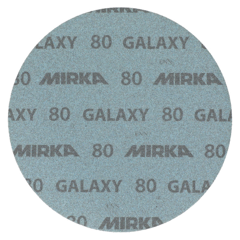 Mirka Galaxy 8" grip sanding disc, 200 mm no-hole ceramic abrasive