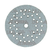 Mirka Galaxy 5" Multifit sanding disc showing Multifit hole pattern