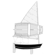 Glen-L Saboteer 10' Row/Sail Pram Plans & Pat