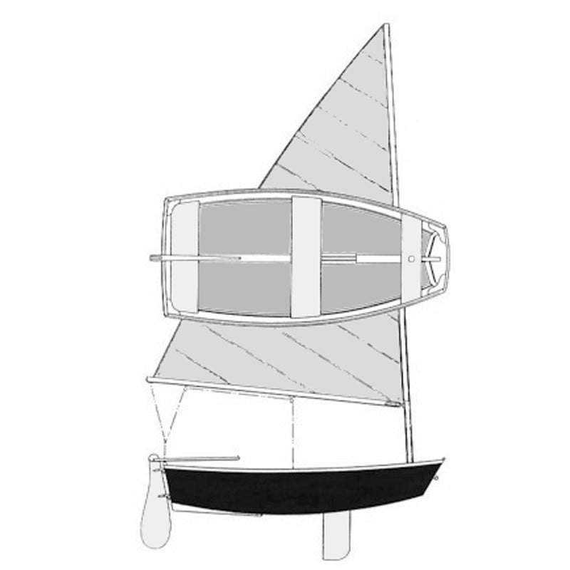 Glen-L Sabotina Sailing Pram S&G Plans & Patt