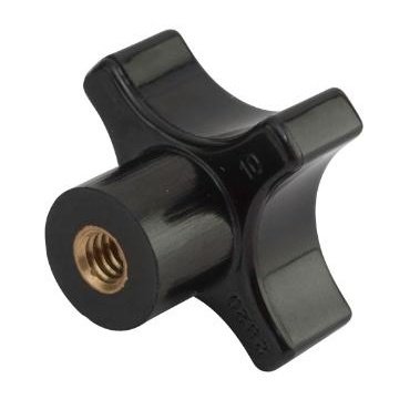 1/4-20 Threaded Four Arm Knob