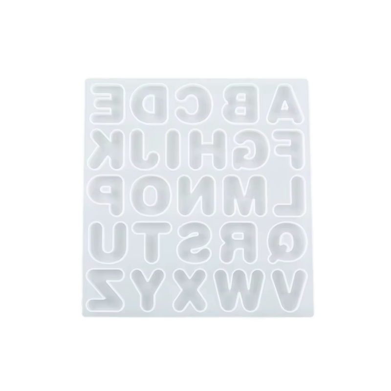 Letter Silicone Mold