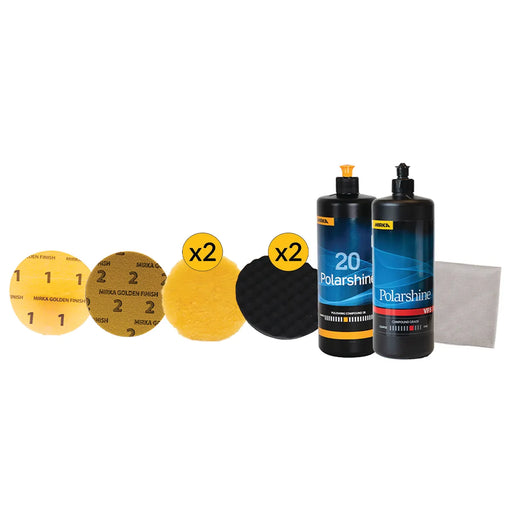 MIRKA® 6" Golden Finish Kit