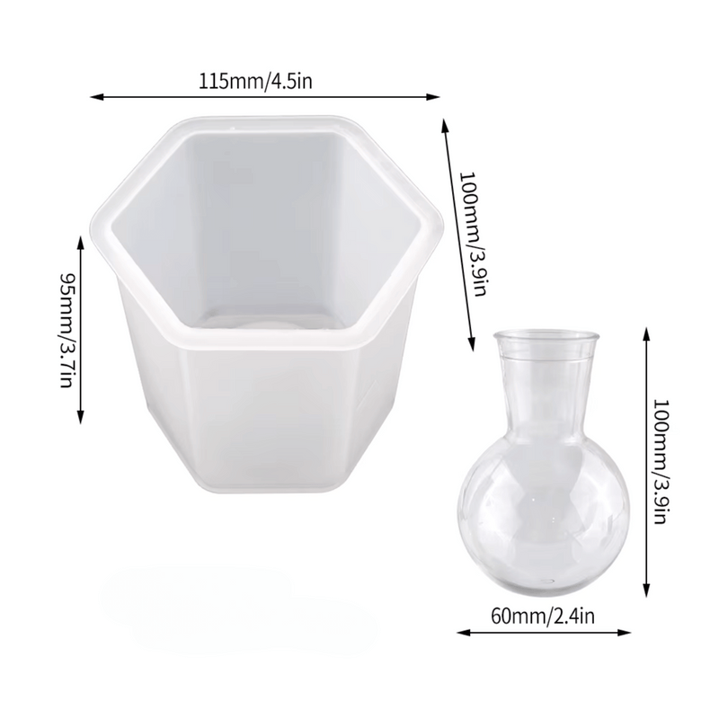 Flower Holder Silicone Molds