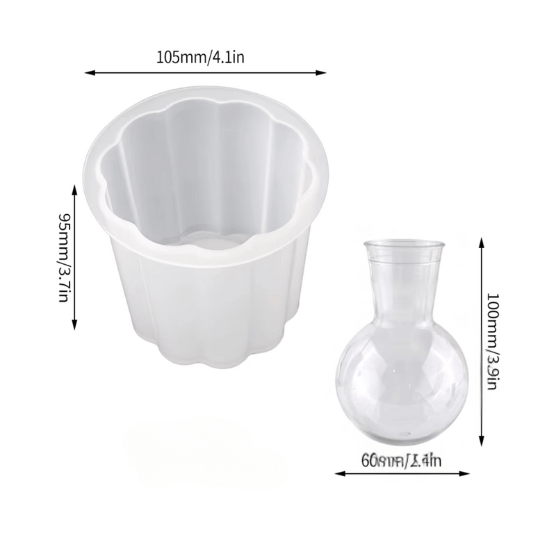 Flower Holder Silicone Molds