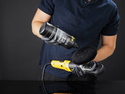 Mirka Polarshine 12 Black Polishing Compound in use