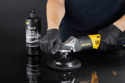Mirka Polarshine 12 Black Polishing Compound in use