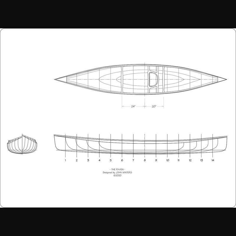 Raven Canoe - Digital Download