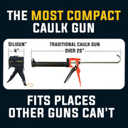 SILIGUN™ Classic Compact 4" Caulking Gun