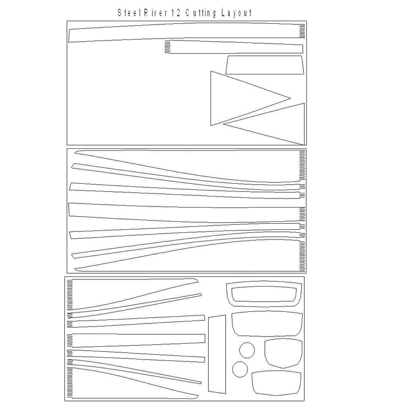 Killarney 10' Stitch and Glue Kayak Kit