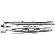 Twin Star Tandem Cedar Strip Kayak Kit