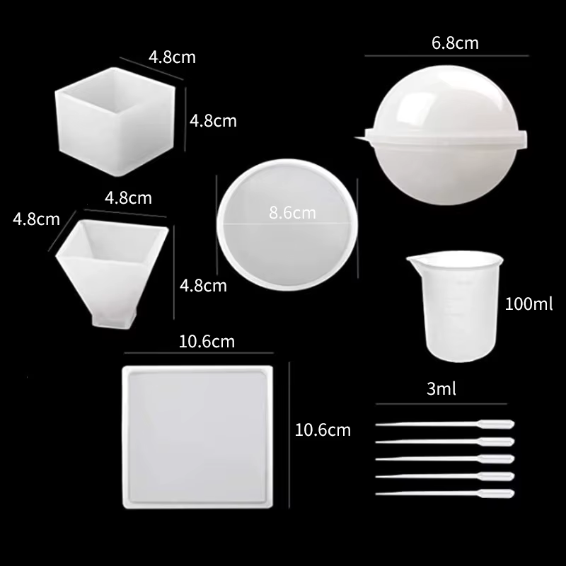 3D Shape Silicone Molds