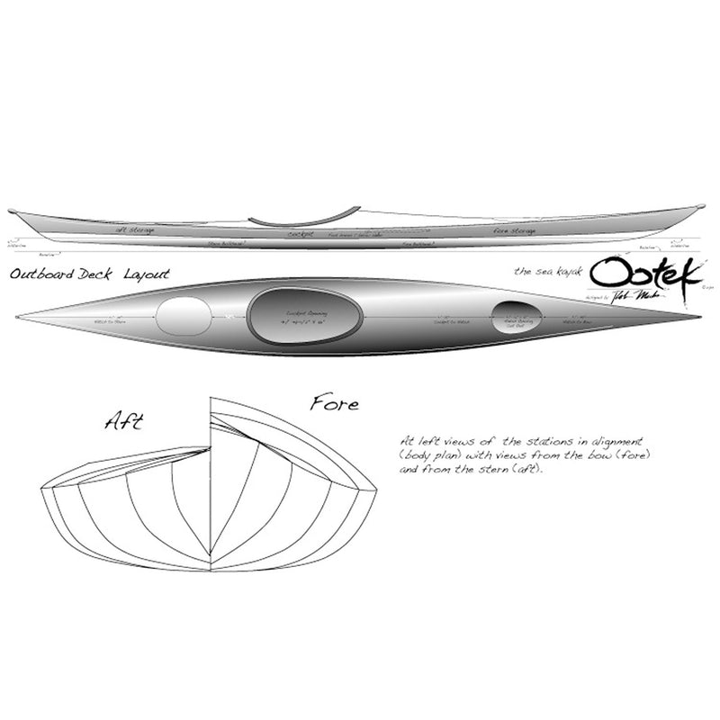 Twin Star Tandem Cedar Strip Kayak Kit