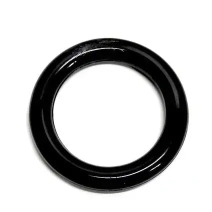 Round Ring 2" Black Injection Molded Nylon