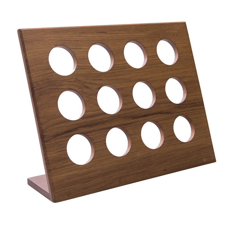 Teak K-Cup Holder 12-Capsule