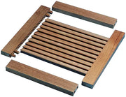 Pair Louvered Door Side Rails L & R 4'