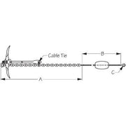 3.5 Lbs Premium Anti-Snag Anch Or System Kit Noah's Marine