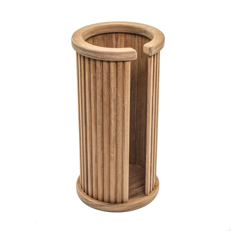 Teak Toilet Paper Holder