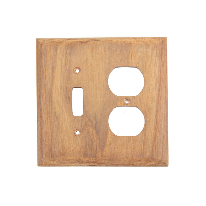 Teak Switch/Outlet Cover