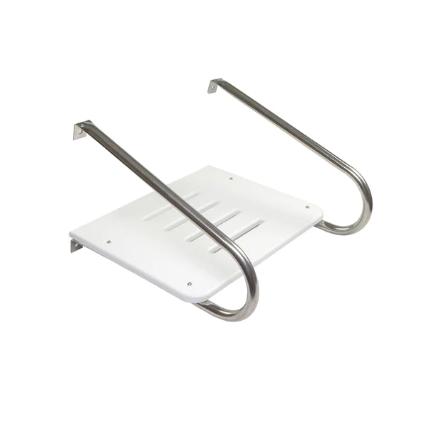 White Poly Swim Platform Kit Inboard/Outboard
