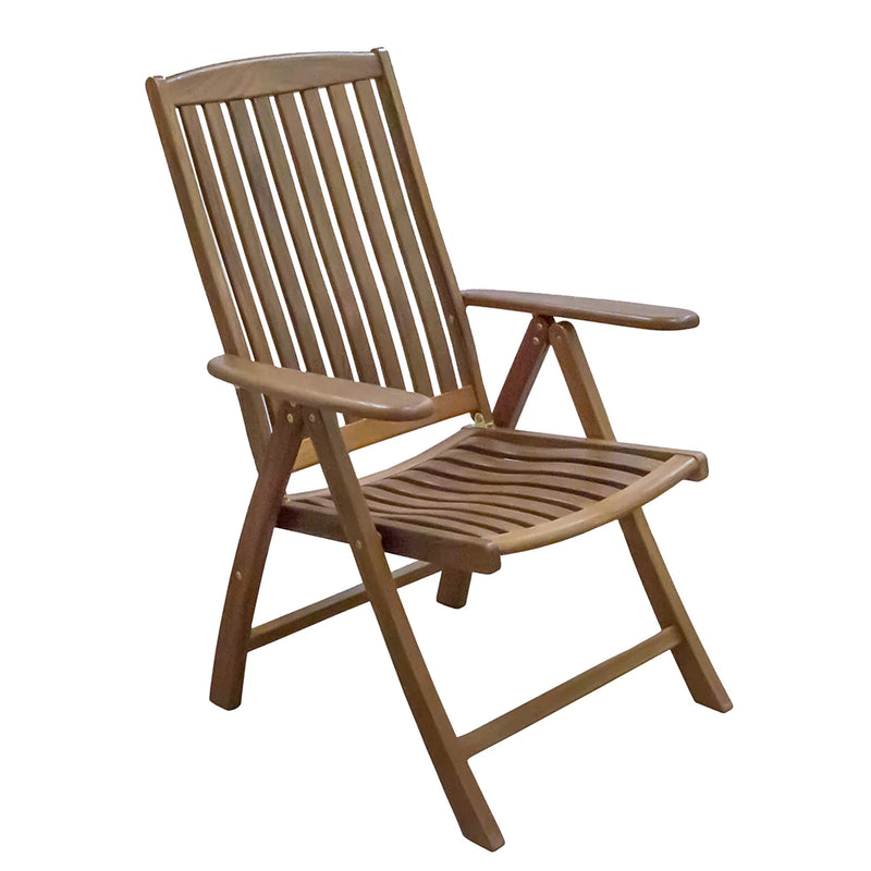Teak Reclining Arm Chair