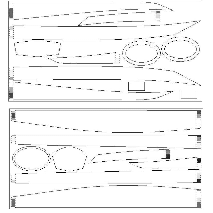 Single Chine Kayak Kits - Noah's Marine