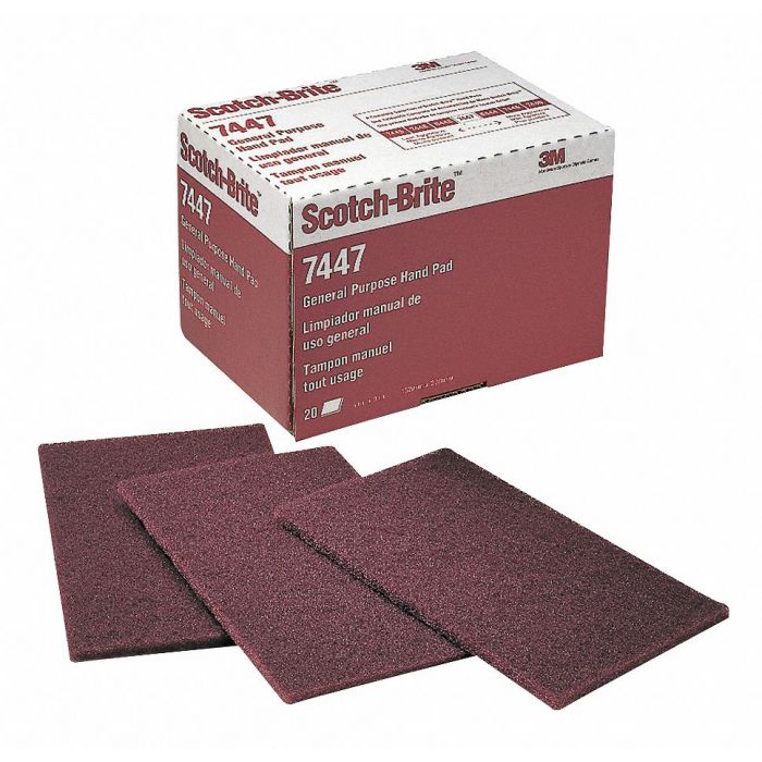 General Purpose Fibral Pad Maroon