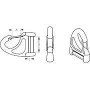 Webbing Snap Wire Gate