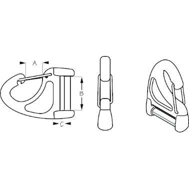 Webbing Snap Wire Gate