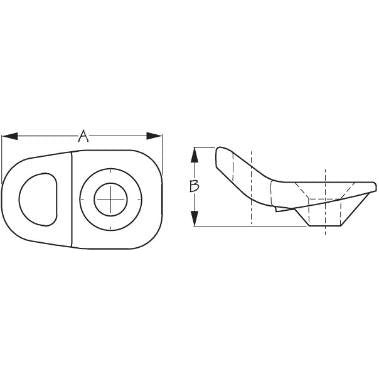 Rod Holder Fitting Single Loop
