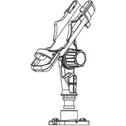 Triple Threat Rod Holder Surface Mount Base