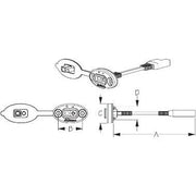 Sae Power Socket Screw Back