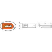 Life Jacket Whistle & Lanyard Orange Polypropylene