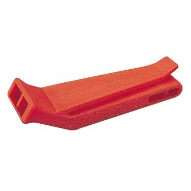 Life Jacket Whistle & Lanyard Orange Polypropylene
