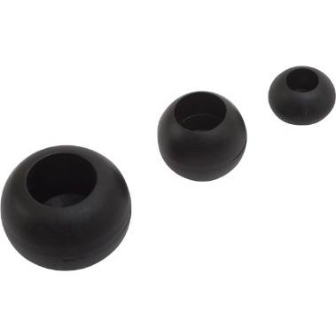 Clamcleat 4Mm Shockcord Toggle Ball Recessed Polypropylene 10 Each