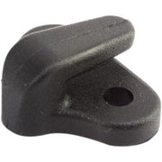 Lashing Hook 2 Hole Black Nylon