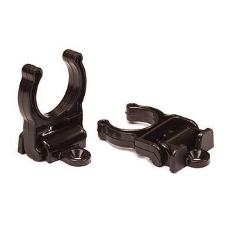 Folding Paddle Clip 1" Black Nylon 10 Each