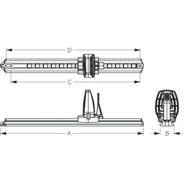 Foot Brace - Recreational Thru Hull Pair