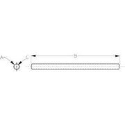 Rudder Cable Tubing 15' X2