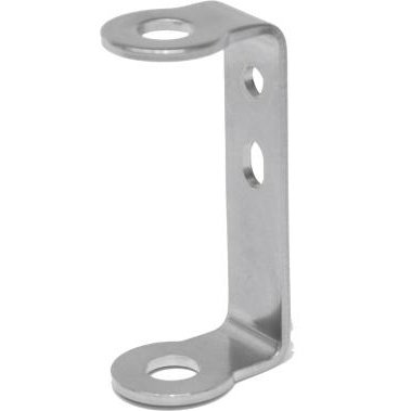 Trucourse Rudder Gudgeon Two Hole, Flat Stern