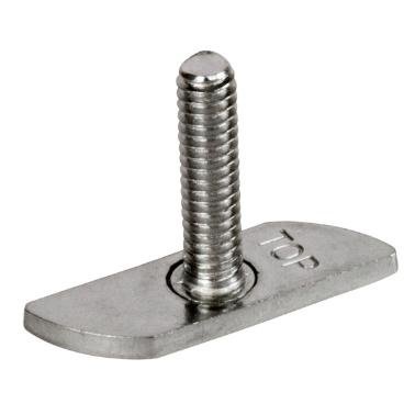1/4-20 X 1.5 Threaded Track Slide Stud (6 Each) Noah's Marine