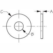 #8 Fender Washer (6 Each) Noah's Marine
