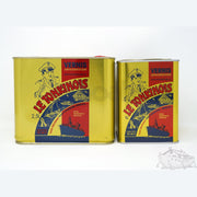 Two cans of Le Tonkinois varnish